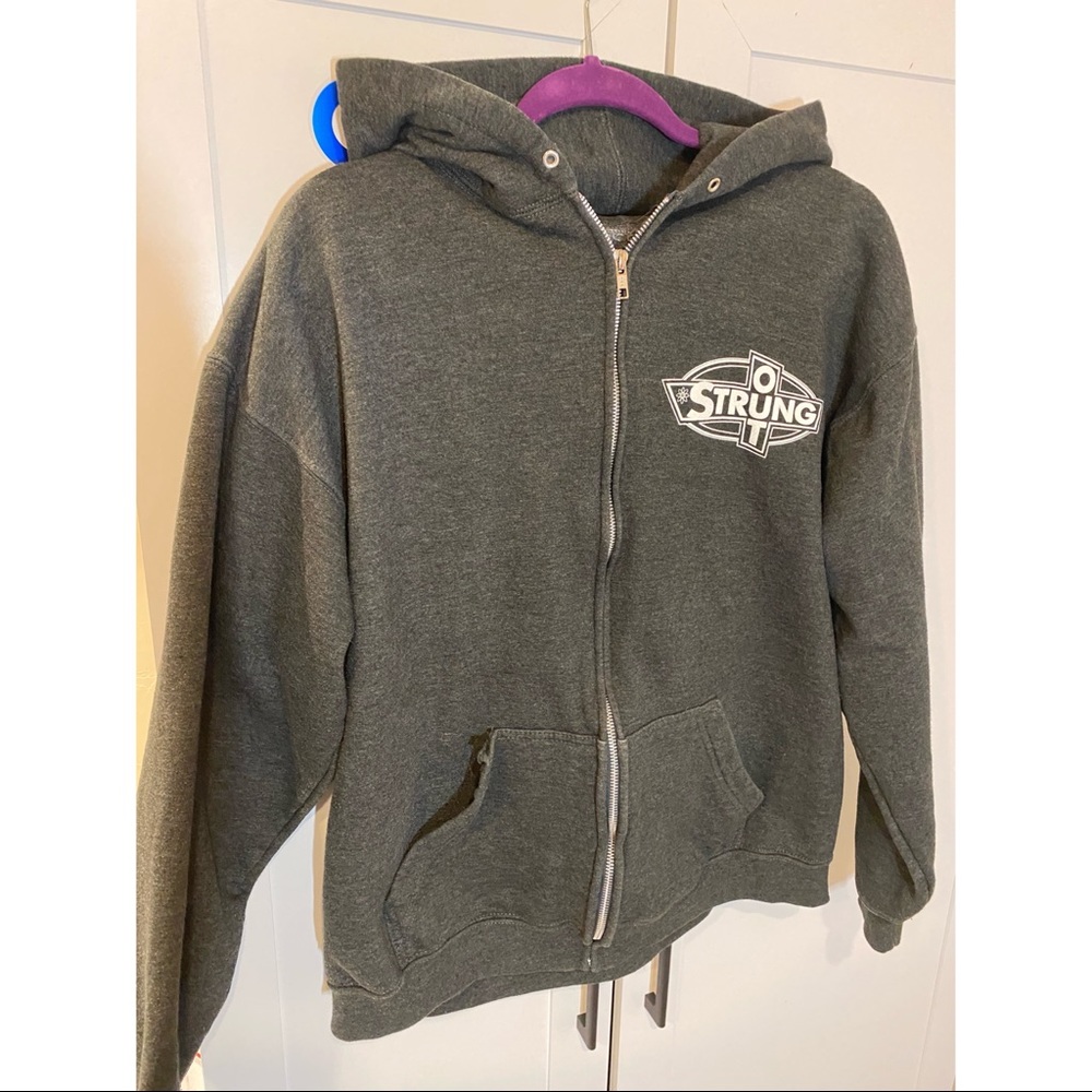 L Gray Strung Out band hoodie